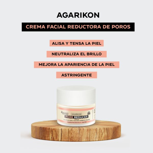 Crema Facial Astringente y Reductora de Poros Agarikon Vit Vit Cosmetics